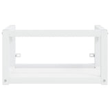 vidaXL Wall-mounted Washbasin Frame 40x38x31 cm Iron White