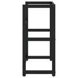 vidaXL Washbasin Frame 40x38x83 cm Iron White