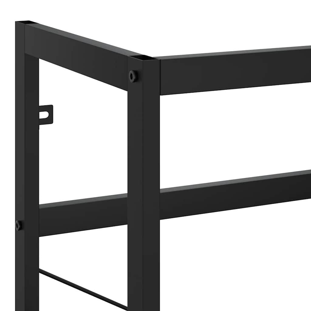 vidaXL Washbasin Frame 40x38x83 cm Iron White
