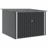 vidaXL Fietsschuurtje 3 pcs Antraciet 215 x 206 x 157 cm Metaal