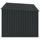 vidaXL Fietsschuurtje 3 pcs Antraciet 215 x 206 x 157 cm Metaal