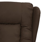 vidaXL Reclining Armchair Faux Leather Black