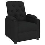 vidaXL Recliner Fabric Light Grey