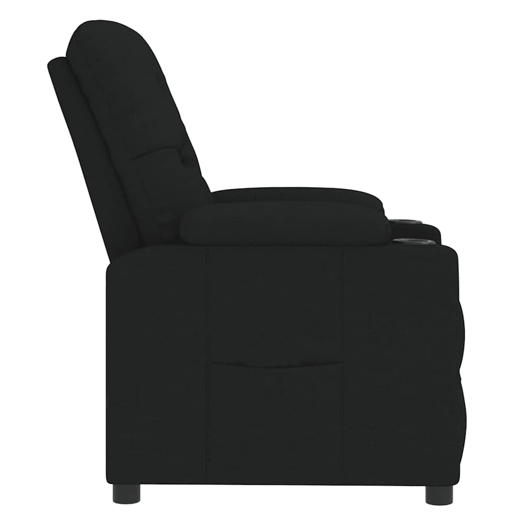 vidaXL Recliner Fabric Light Grey