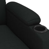 vidaXL Recliner Fabric Light Grey