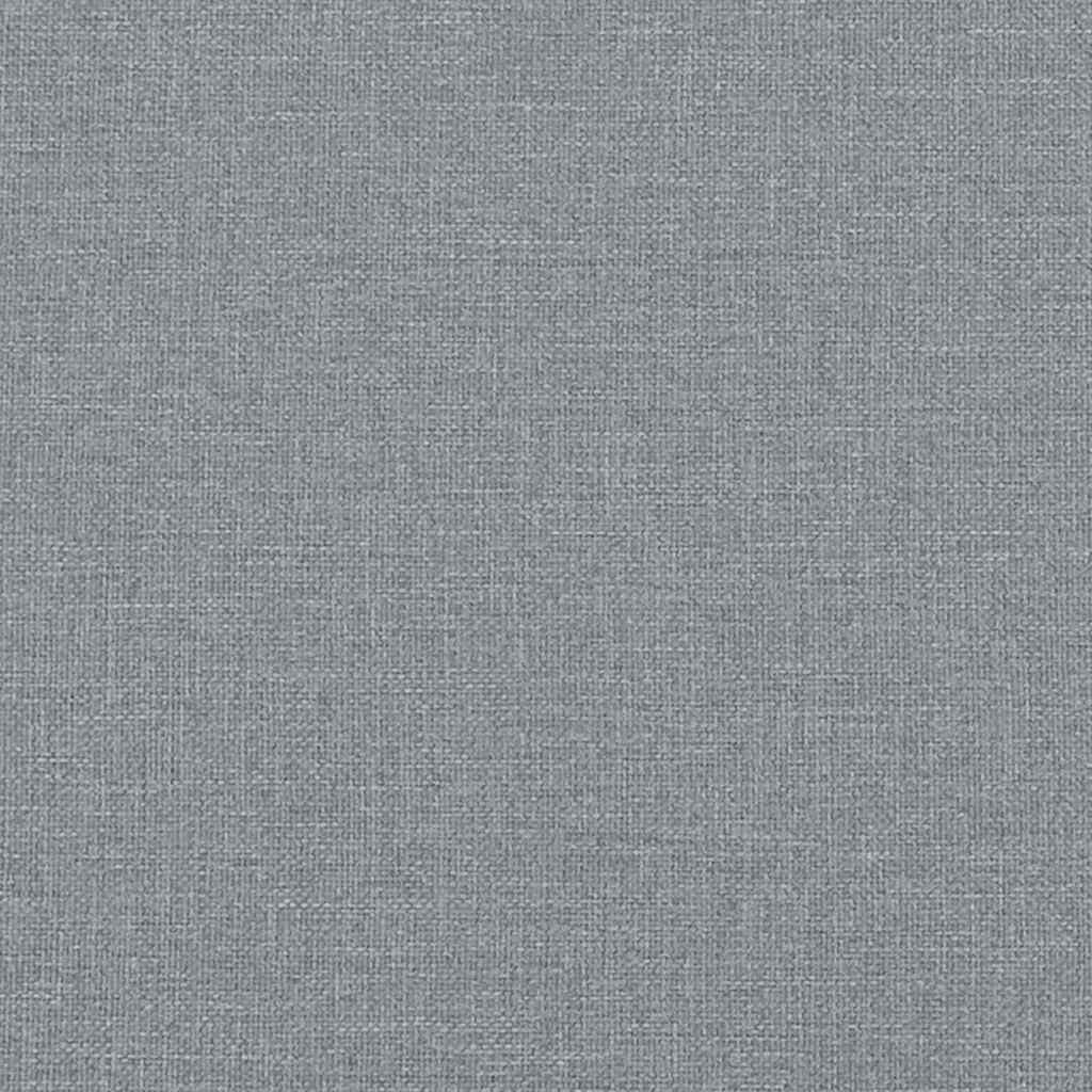 vidaXL Massage Recliner Fabric Light Grey