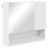 vidaXL Bathroom Furniture Set with Drawer 5 pcs White Engineered Wood & Metal