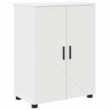 vidaXL Badkamermeubel Set met opslag 4 pcs Wit Bewerkt hout & Metaal
