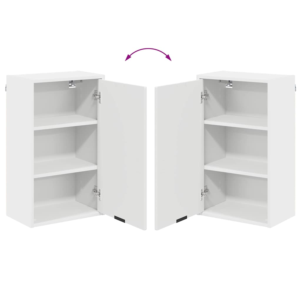 vidaXL Badkamermeubel Set met lade Wit Samengesteld hout, metaal