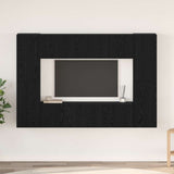 vidaXL 8-piece TV Cabinet Set Engineered Wood White
