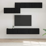vidaXL 7-Piece TV Cabinet Set Engineered Wood White