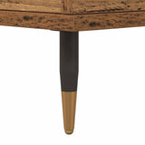 vidaXL Dressoirs 2 st bewerkt hout wit
