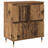 vidaXL Dressoirs 2 st bewerkt hout wit