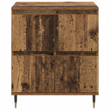 vidaXL Dressoirs 2 st bewerkt hout wit