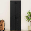 vidaXL Opbergkast 3 pcs Oudhout
