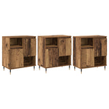 vidaXL Sideboards 2 pcs engineered wood white