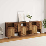 vidaXL Sideboards 2 pcs engineered wood white