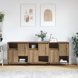 vidaXL Sideboards 2 pcs engineered wood white