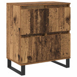 vidaXL Dressoirs 2 st bewerkt hout wit