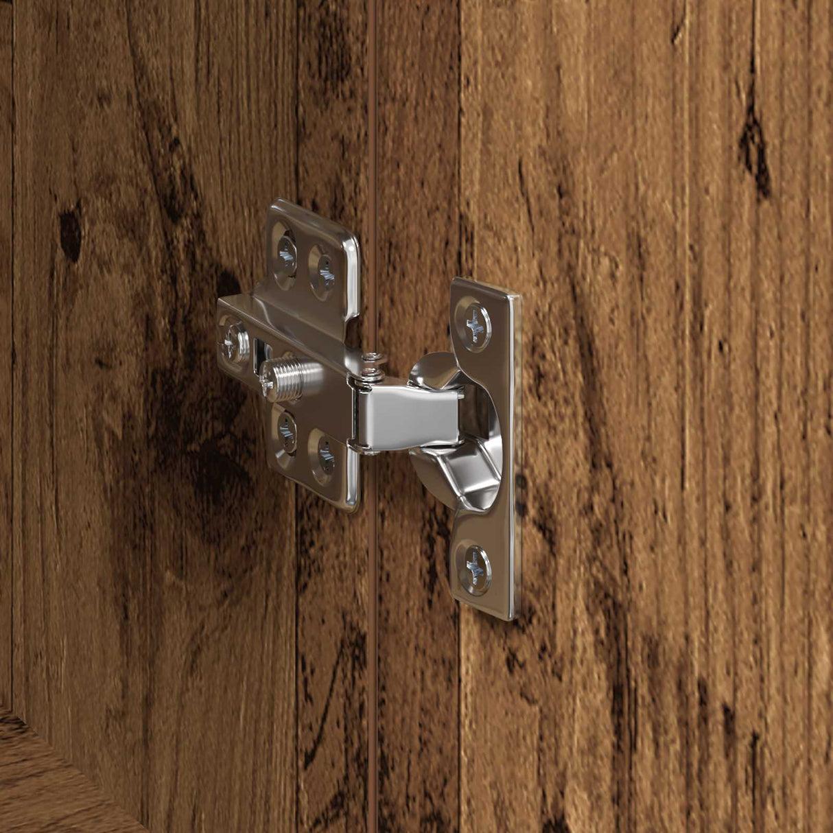 vidaXL Dressoirs 2 st bewerkt hout wit