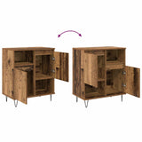 vidaXL Dressoirs 2 st bewerkt hout wit