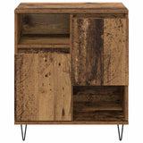 vidaXL Dressoirs 2 st bewerkt hout wit