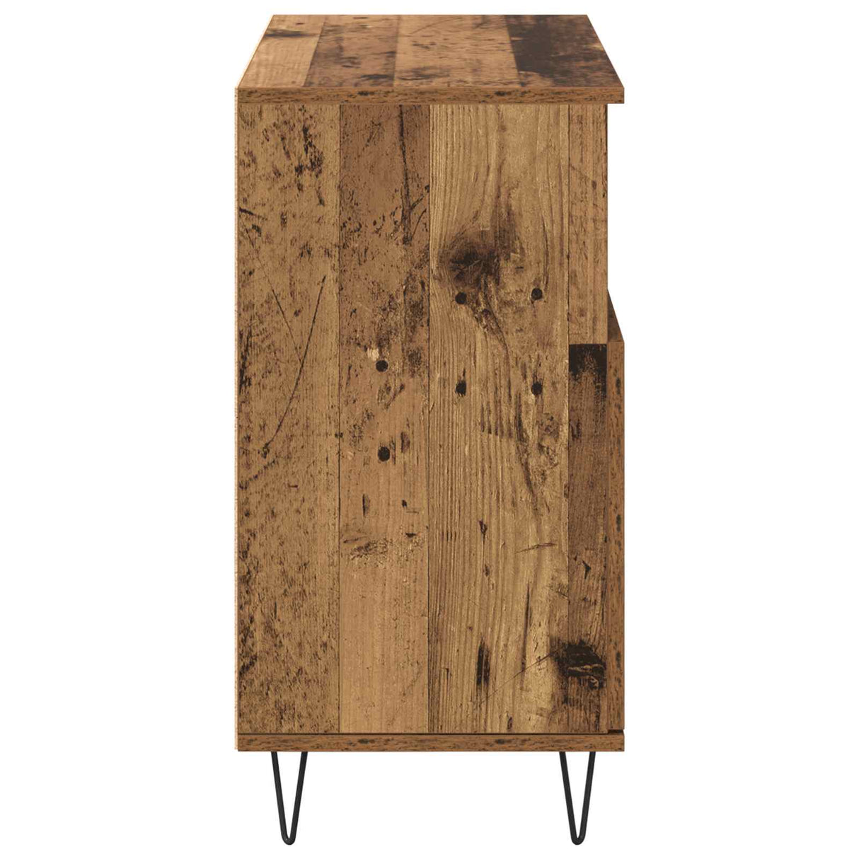 vidaXL Dressoirs 2 st bewerkt hout wit