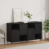 vidaXL Sideboards 2 pcs engineered wood white