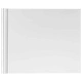 vidaXL Zelfklevend Spiegel Folie 60 x 200 cm 2 pcs Zilver PET
