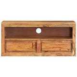 vidaXL Tv-meubels 2 st 88x30x40 cm massief acaciahout