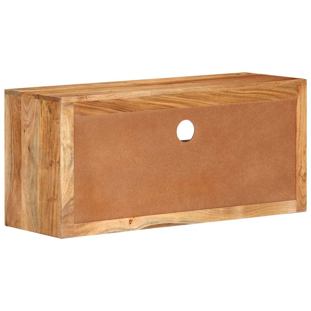 vidaXL Tv-meubels 2 st 88x30x40 cm massief acaciahout