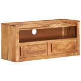 vidaXL Tv-meubels 2 st 88x30x40 cm massief acaciahout