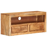 vidaXL Tv-meubels 2 st 88x30x40 cm massief acaciahout