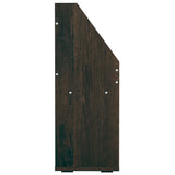 vidaXL Kindertijdschriftenrek 71x30x78,5 cm hout grijs en eikenkleur