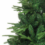 vidaXL Kunstmatige Voorverlichte Kerstboom met Ballenset Groen 150 cm