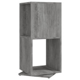 vidaXL Draaikast 34,5x34,5x75,5 cm spaanplaat wit