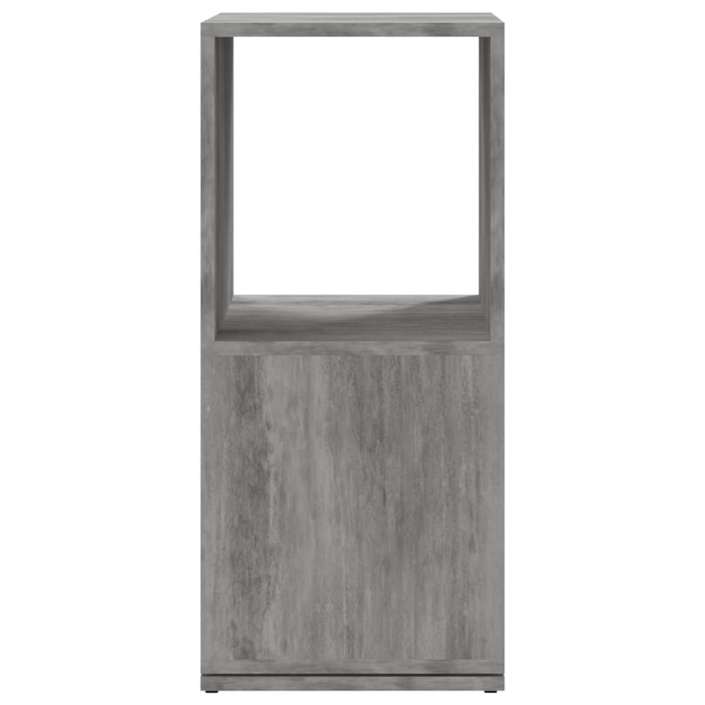 vidaXL Draaikast 34,5x34,5x75,5 cm spaanplaat wit