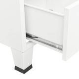 vidaXL Industrial Wardrobe 90x50x180 cm Metal Black