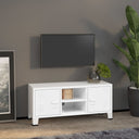 vidaXL Tv-meubel industrieel 105x35x42 cm metaal zwart