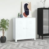 vidaXL Industrial Storage Cabinet 90x40x100 cm Steel Black