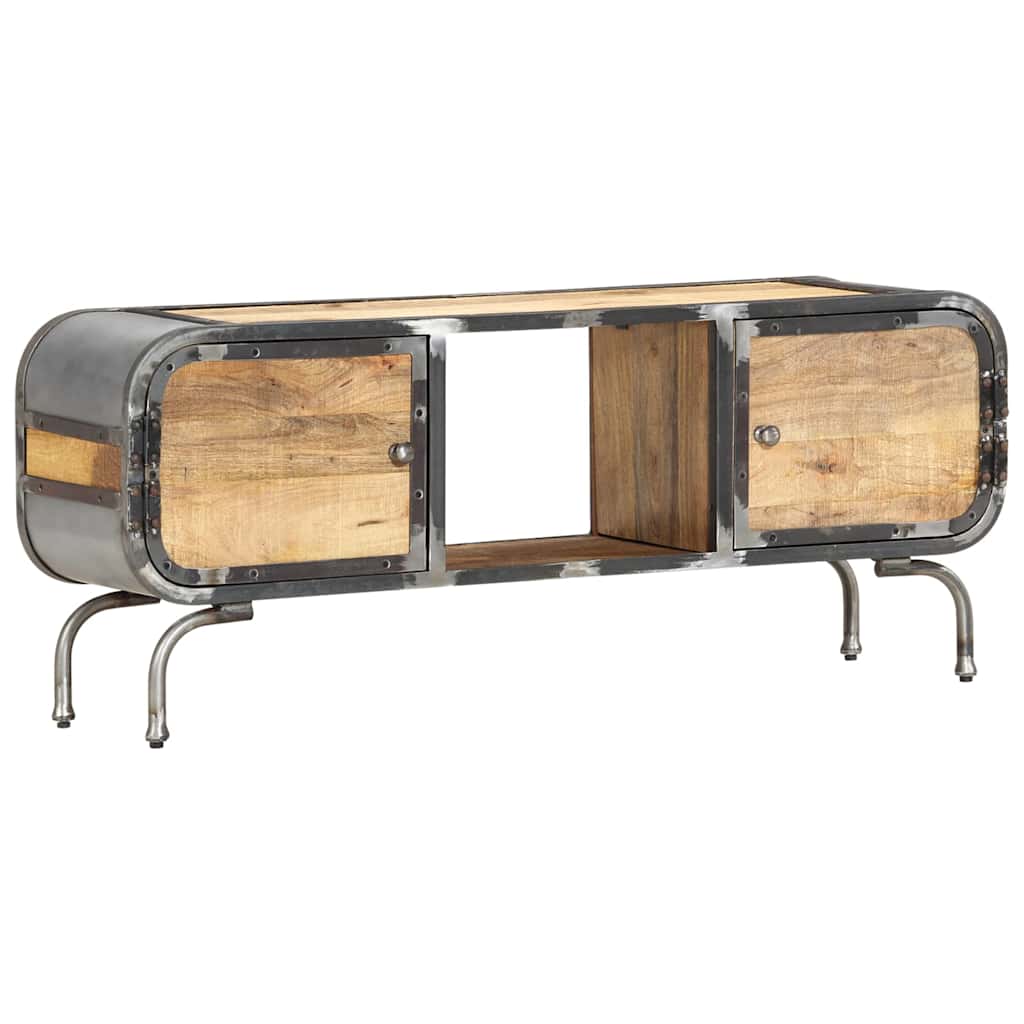 vidaXL Tv-meubel 110x30x42 cm massief mangohout