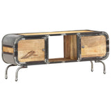 vidaXL Tv-meubel 110x30x42 cm massief mangohout