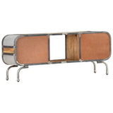 vidaXL Tv-meubel 110x30x42 cm massief mangohout