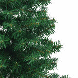 vidaXL Corner Artificial Christmas Tree with 300 LED Green 180 cm PVC and Metal