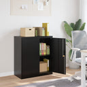 vidaXL Archiefkast 79x40x90 cm staal wit