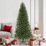 vidaXL Kunstkerstboom met 150 LED met standaard Groen 120 cm PE en PVC