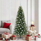 vidaXL Kunstkerstboom met 150 LED met standaard Groen 120 cm PE en PVC