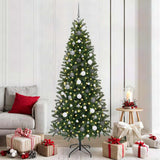 vidaXL Kunstkerstboom met 150 LED met standaard Groen 120 cm PE en PVC