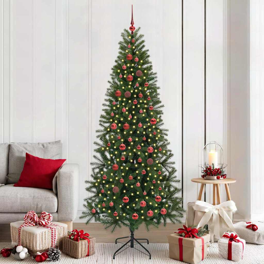 vidaXL Kunstkerstboom met 150 LED met standaard Groen 120 cm PE en PVC