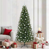 vidaXL Kunstkerstboom met 150 LED met standaard Groen 120 cm PE en PVC